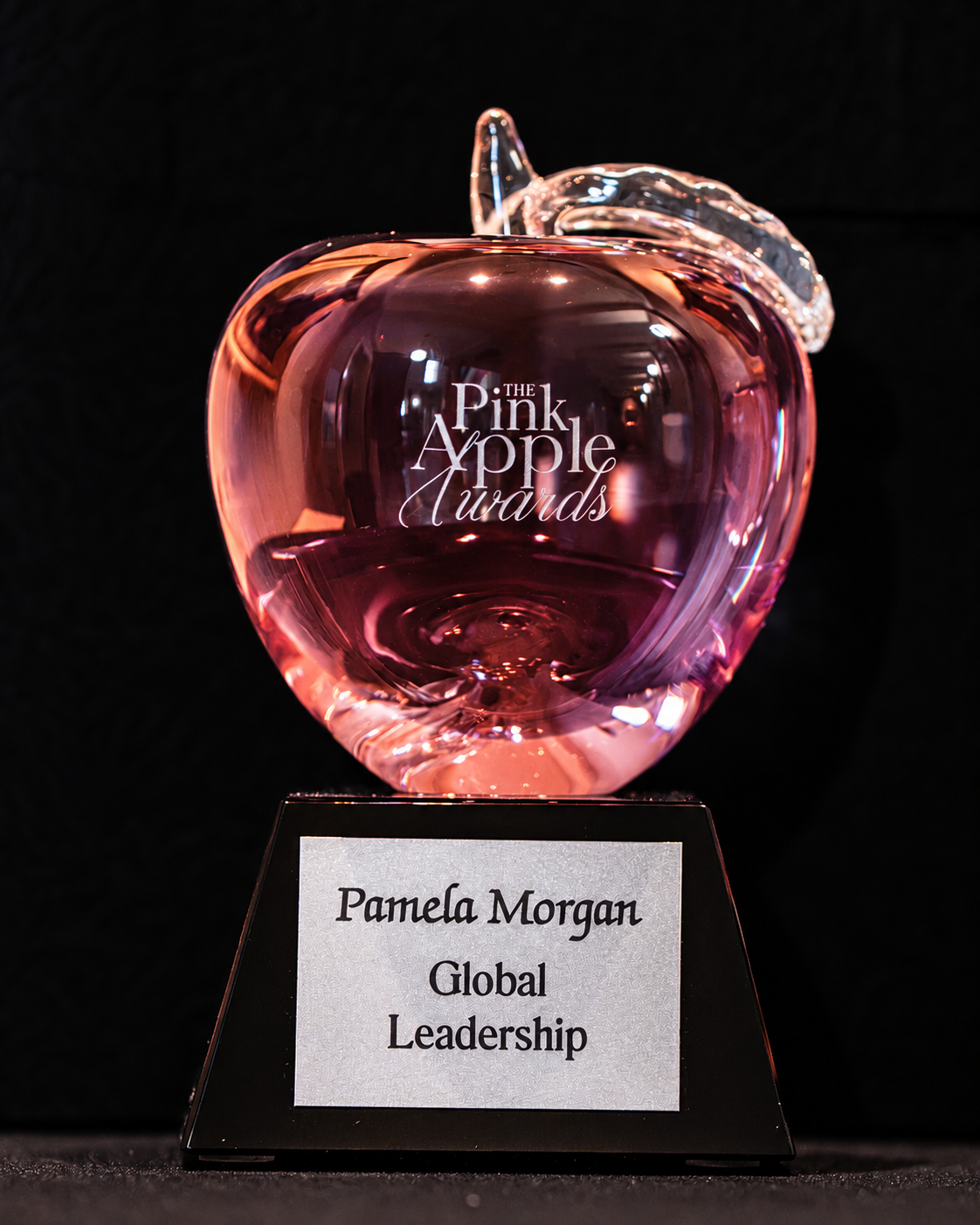 Pamela Morgan Global Leadership Pink Apple Award